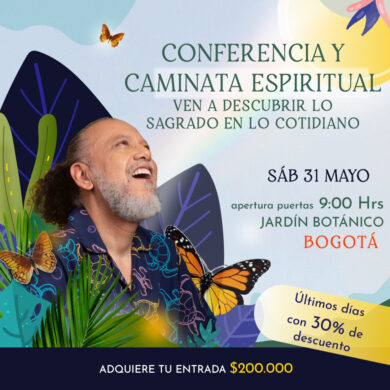 Conferencia y caminata espiritual con Alberto Linero en Bogotá
